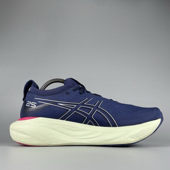 Asics Gel-Nimbus 25 Women’s 9.5 Indigo Blue Running Sneakers Athletic Shoes EUC - Picture 5 of 9